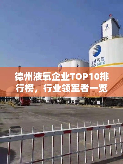 德州液氧企業TOP10排行榜，行業領軍者一覽無余