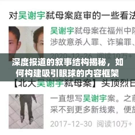 深度報道的敘事結構揭秘，如何構建吸引眼球的內容框架？