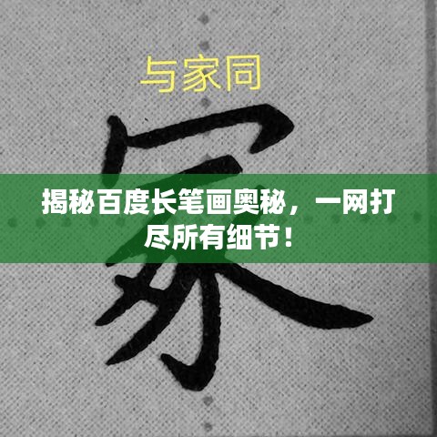 揭秘百度長(zhǎng)筆畫奧秘，一網(wǎng)打盡所有細(xì)節(jié)！