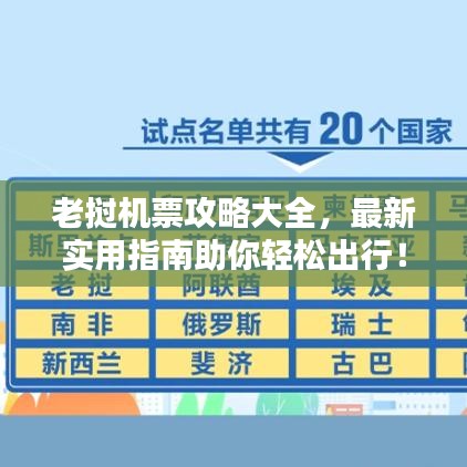 老撾機票攻略大全，最新實用指南助你輕松出行！